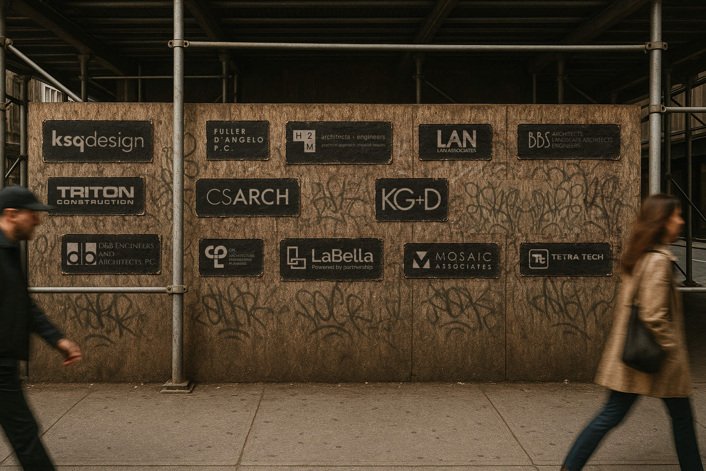 Architects collaborating